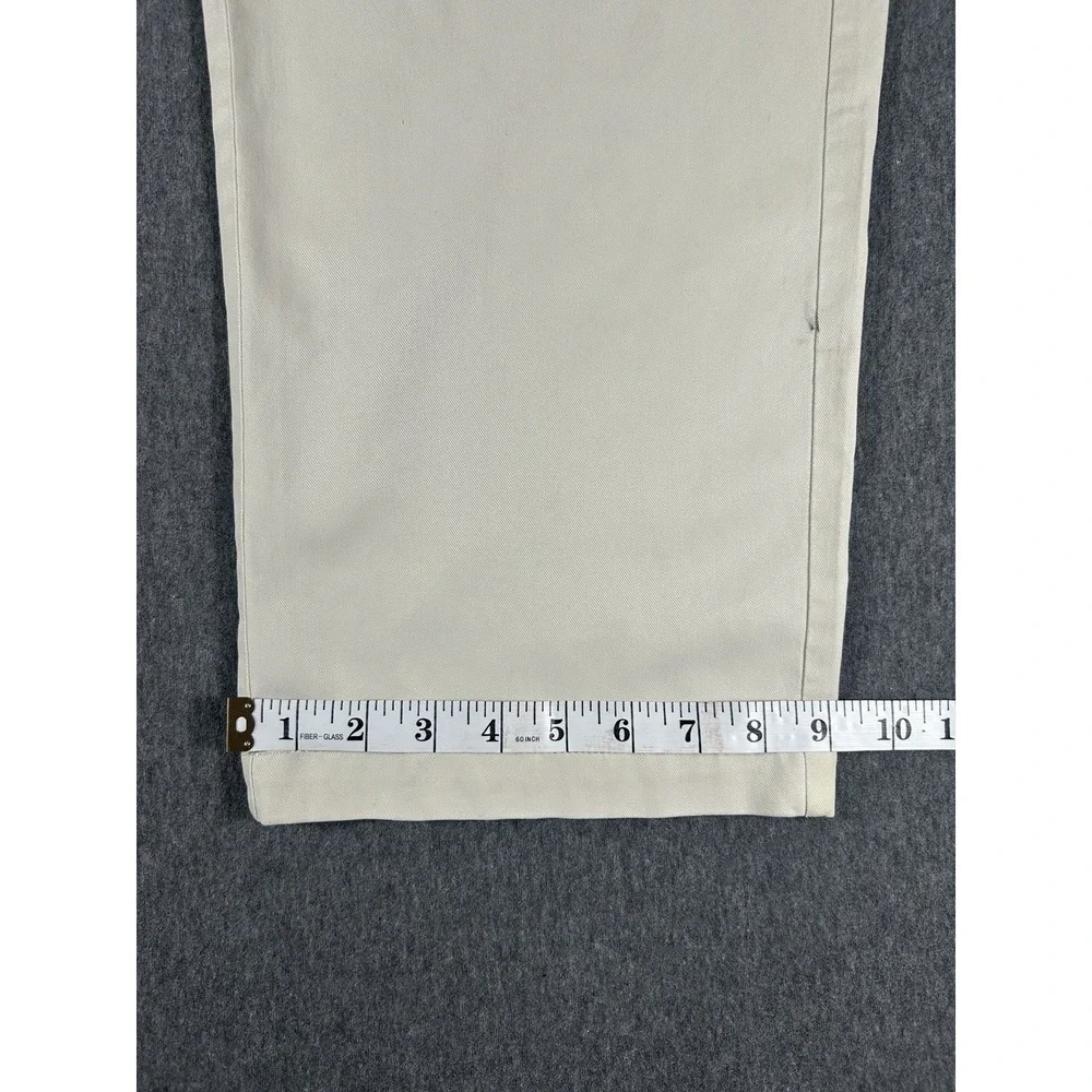 Tommy Bahama Boracay Flat‎ Front Chino Pants Khaki Beige Men's Size 38